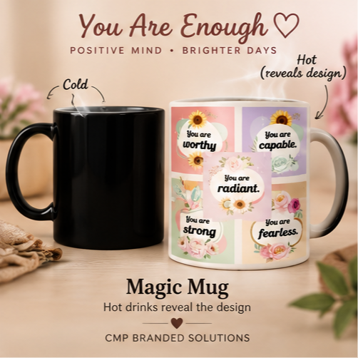Personalized Magic Mug | 11 oz Color-Changing Sublimation Mug