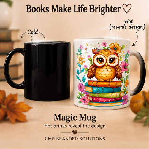 Personalized Magic Mug | 11 oz Color-Changing Sublimation Mug