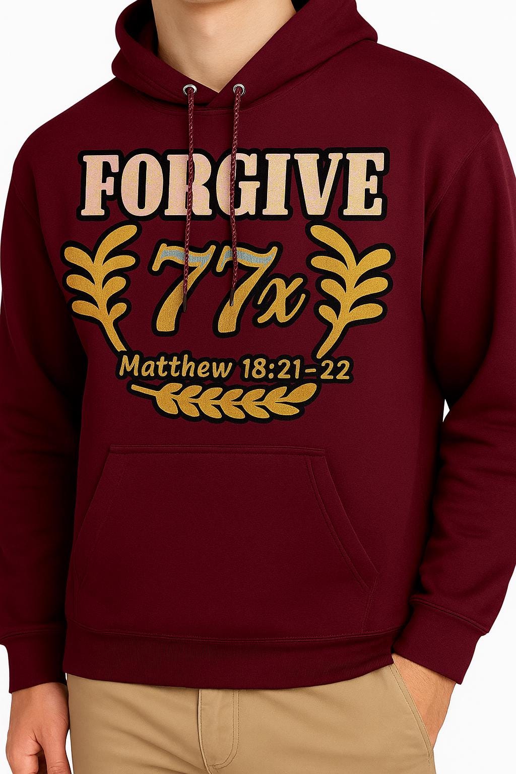 Forgive 77x Christian Hoodie