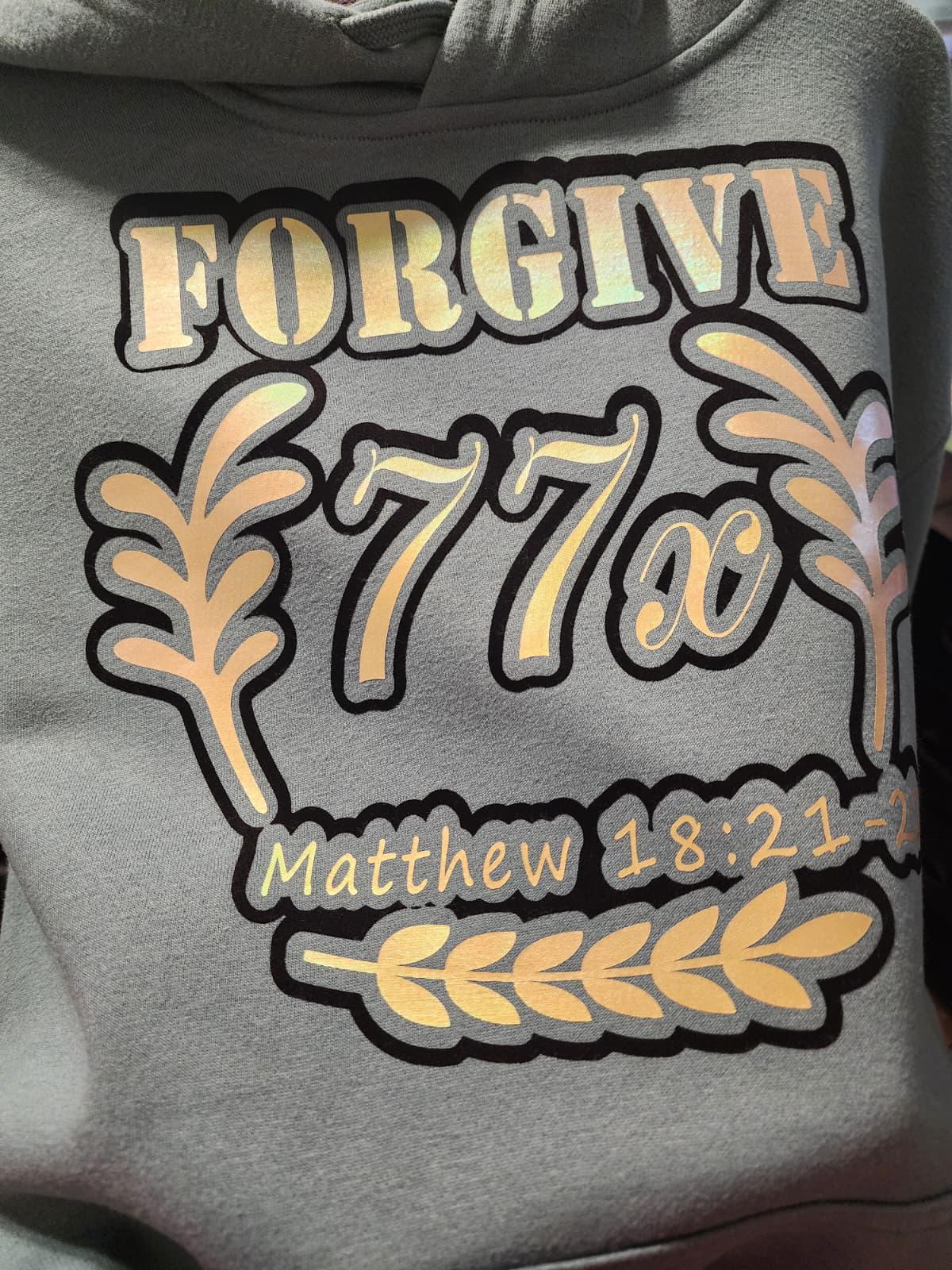 Forgive 77x Christian Hoodie
